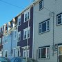 <p align=left>Maisons colorées et en pente de Saint-John's